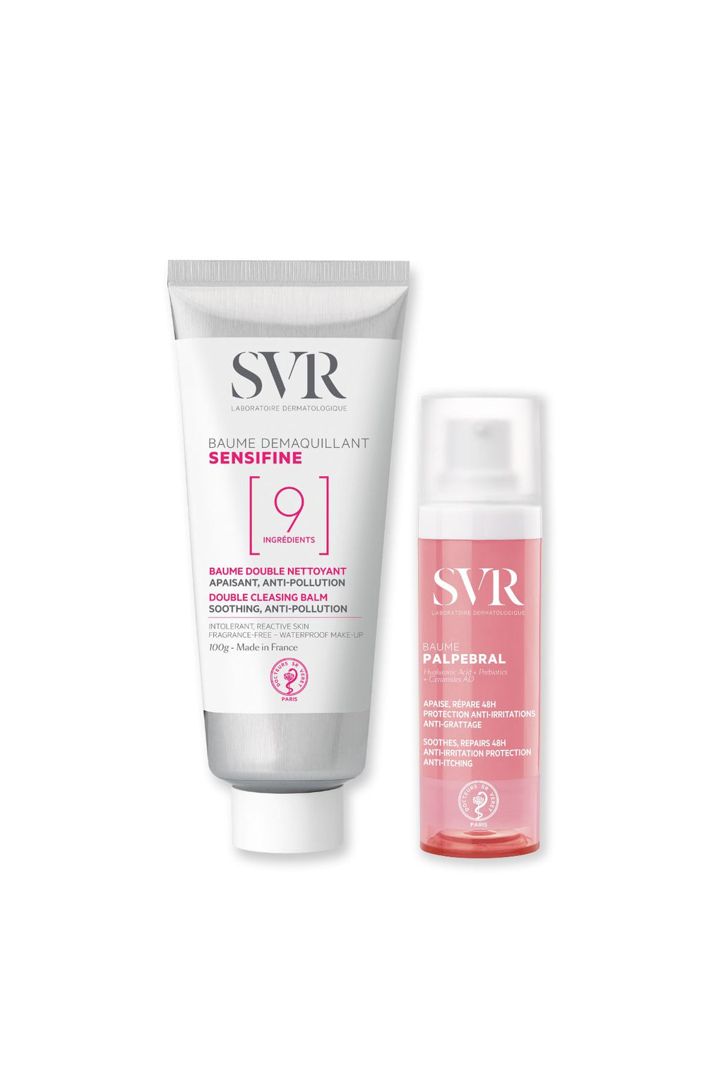 Palpebral Balm + Sensifine Double Cleansing Balm